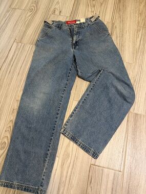 UNIONBAY vintage Men's Light Washed Blue Relaxed Denim Jeans